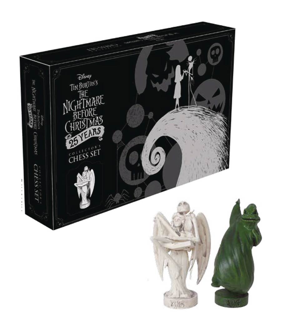 Tim Burtons The Nightmare Before Christmas Collectors Chess Set