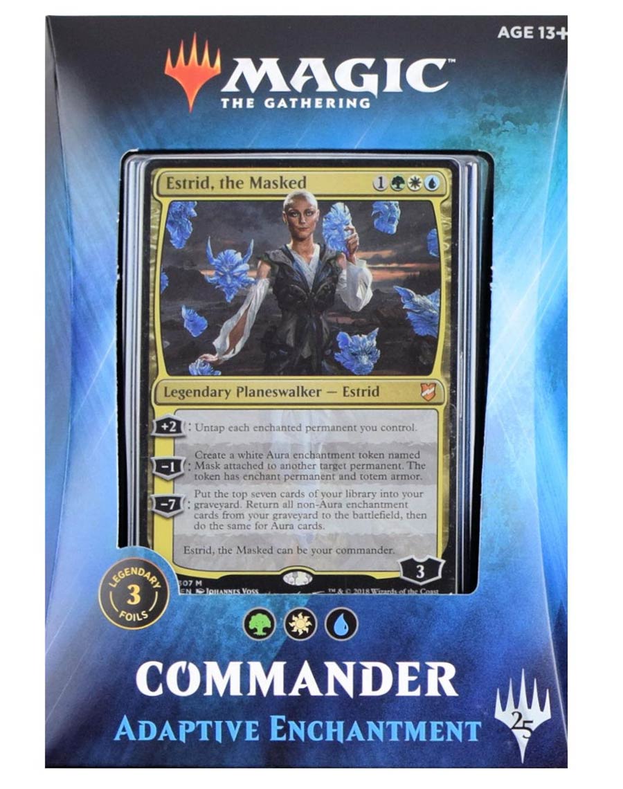 Magic The Gathering Commander 2018 Deck - Adaptive Enchantment