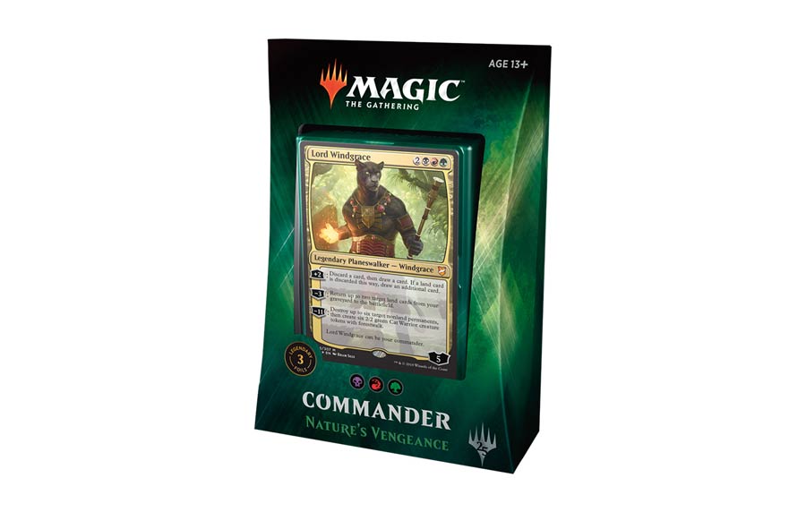 Magic The Gathering Commander 2018 Deck - Natures Vengeance