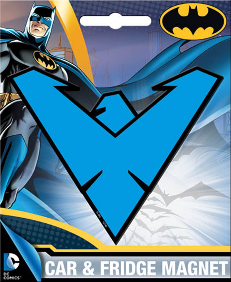 DC Comics Nightwing Logo Die-Cut Car Magnet (31036DC)
