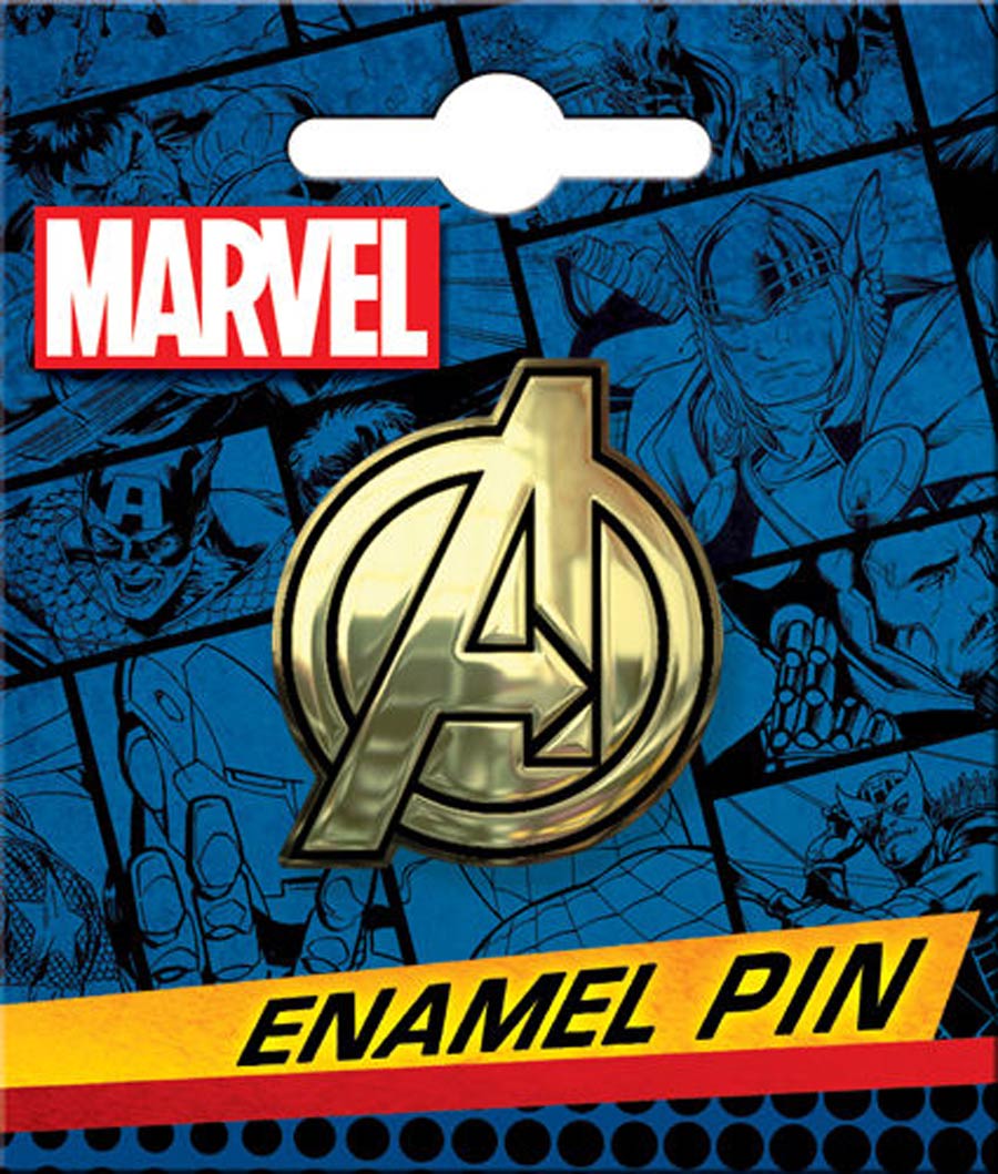 Marvel Comics Avengers Logo Enamel Pin (51030MV)