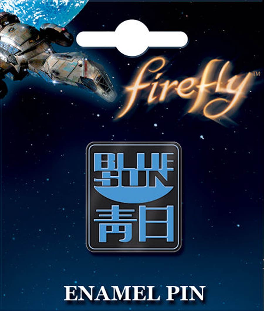 Firefly Blue Sun Enamel Pin (51029F)