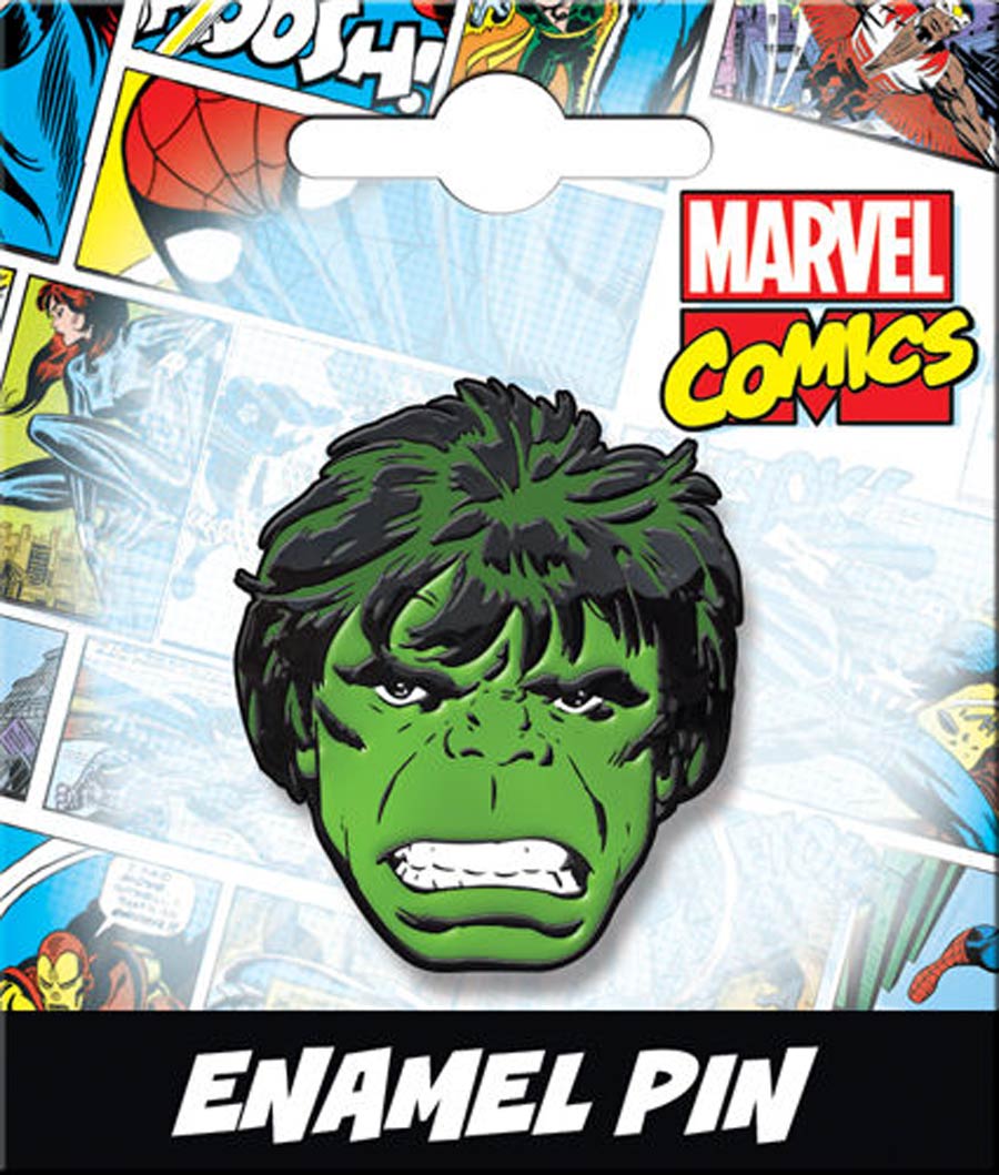 Marvel Comics Hulk Head Enamel Pin (51035MV)