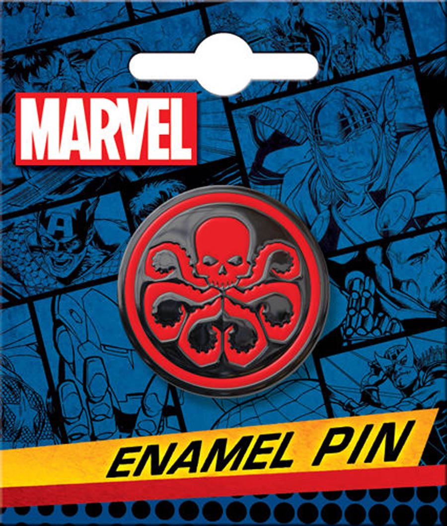 Marvel Comics Hydra Insignia Enamel Pin (51036MV)