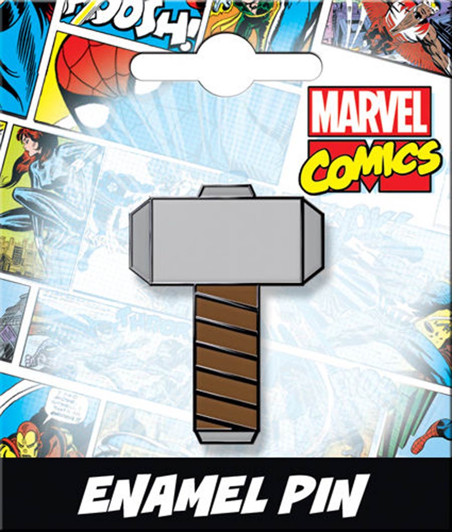 Marvel Comics Mjornir Thors Hammer Enamel Pin (51042MV)