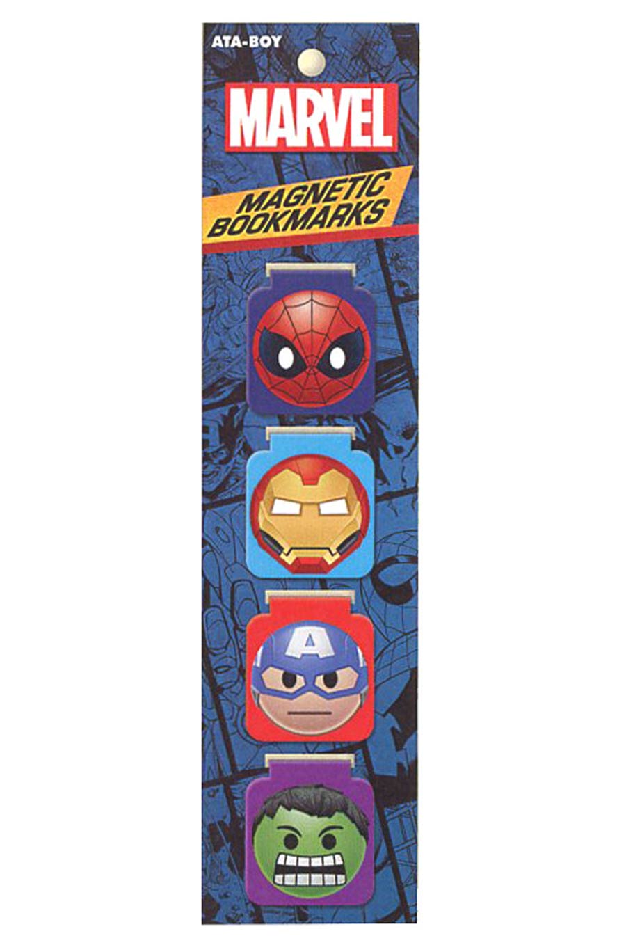 Marvel Comics Emoji Magnetic Bookmark Set (12207MV)