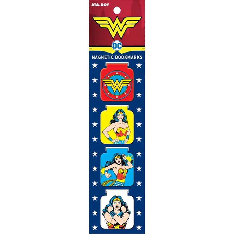 DC Comics Wonder Woman Magnetic Bookmark Set (12205DC)