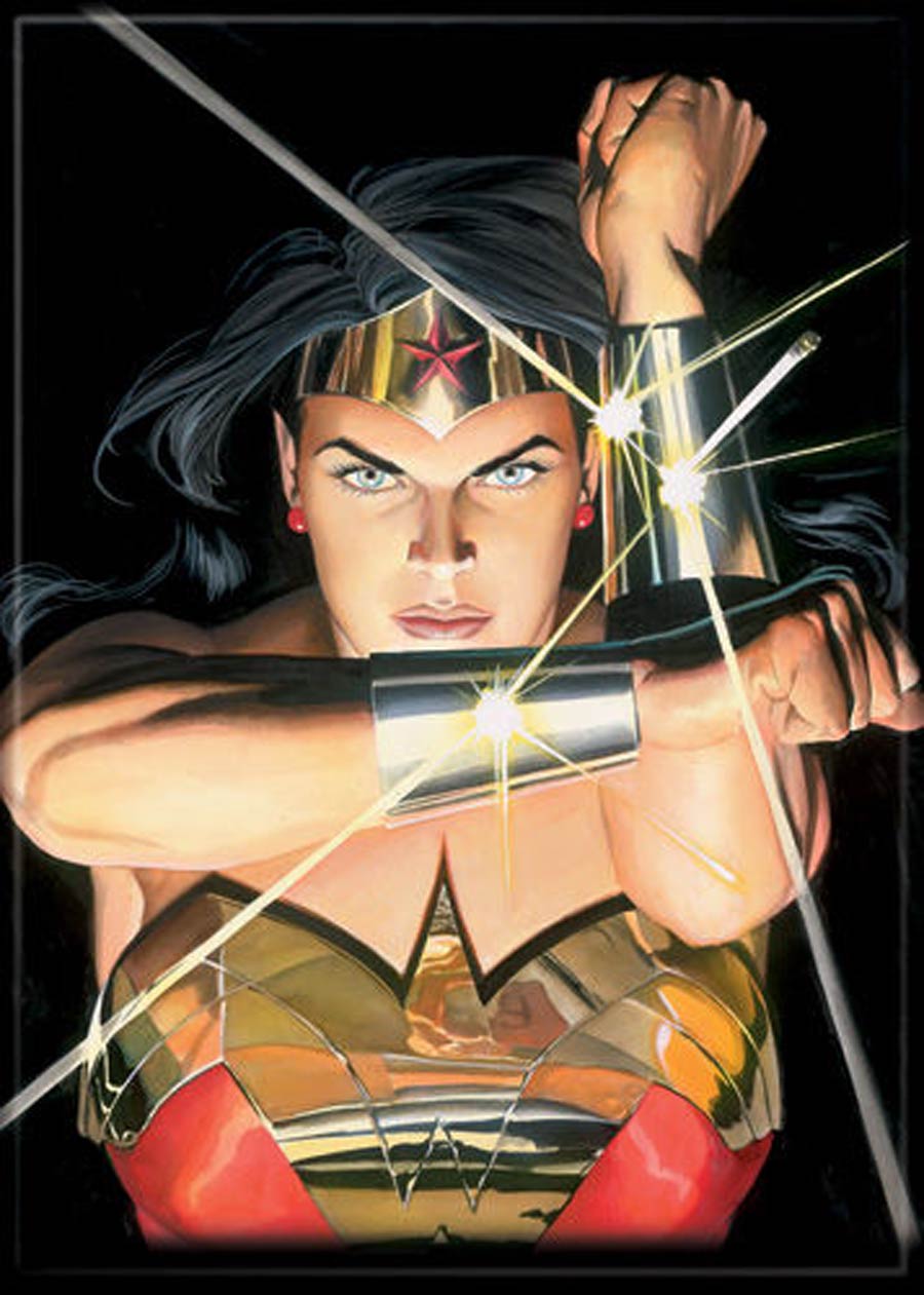 DC Comics 2.5x3.5-inch Magnet - Alex Ross Wonder Woman Bracelet (72527DC)