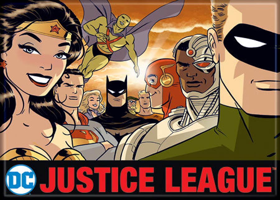 DC Comics 2.5x3.5-inch Magnet - Darwyn Cooke Justice League (72183DC)