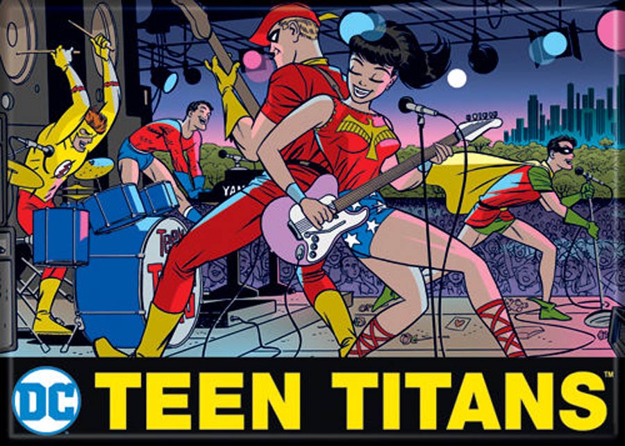 DC Comics 2.5x3.5-inch Magnet - Darwyn Cooke Teen Titans (72186DC)
