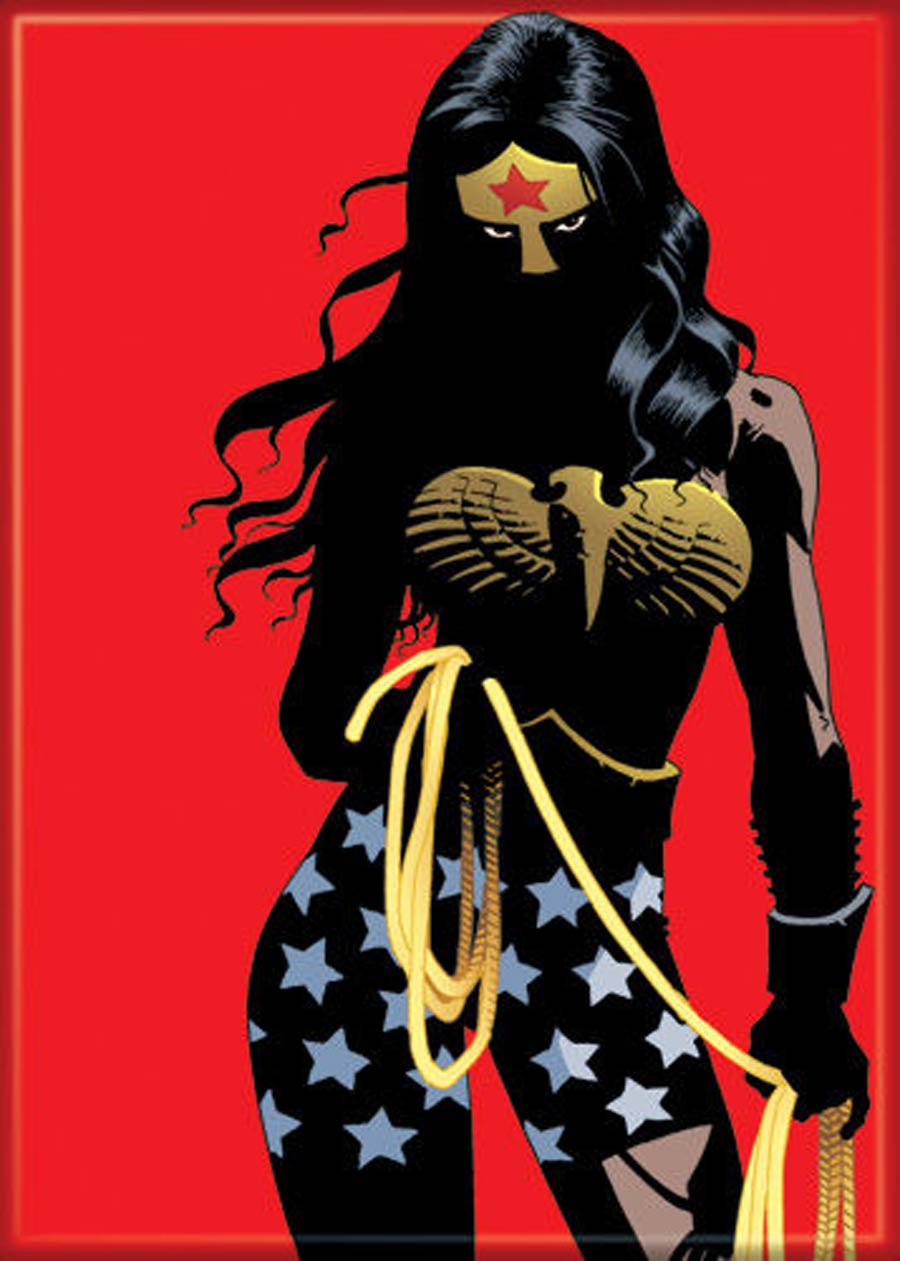 DC Comics 2.5x3.5-inch Magnet - Wonder Woman On Red (72528DC)