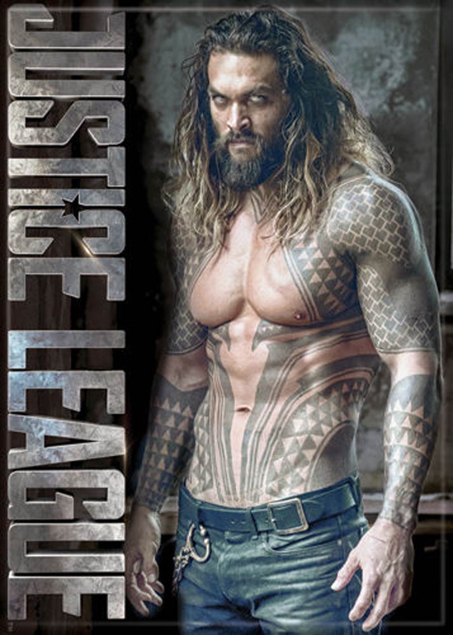 DC Comics 2.5x3.5-inch Magnet - Justice League Movie Aquaman Standing (72663DC)