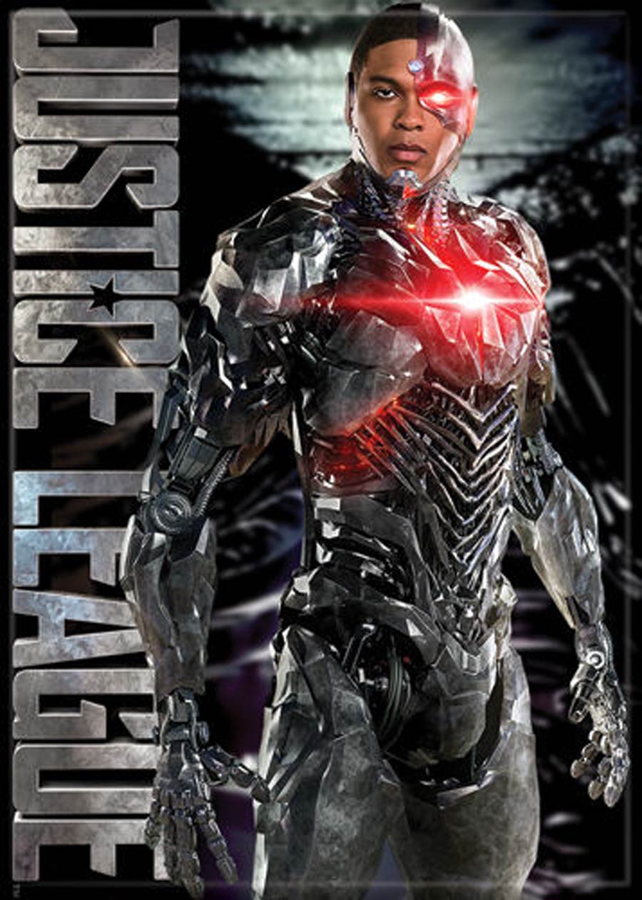 DC Comics 2.5x3.5-inch Magnet - Justice League Movie Cyborg Standing (72670DC)