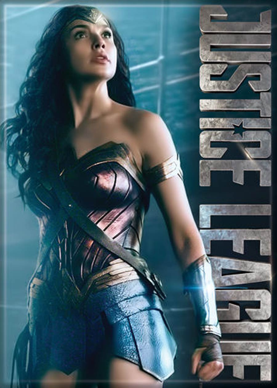 DC Comics 2.5x3.5-inch Magnet - Justice League Movie Wonder Woman Standing (72664DC)