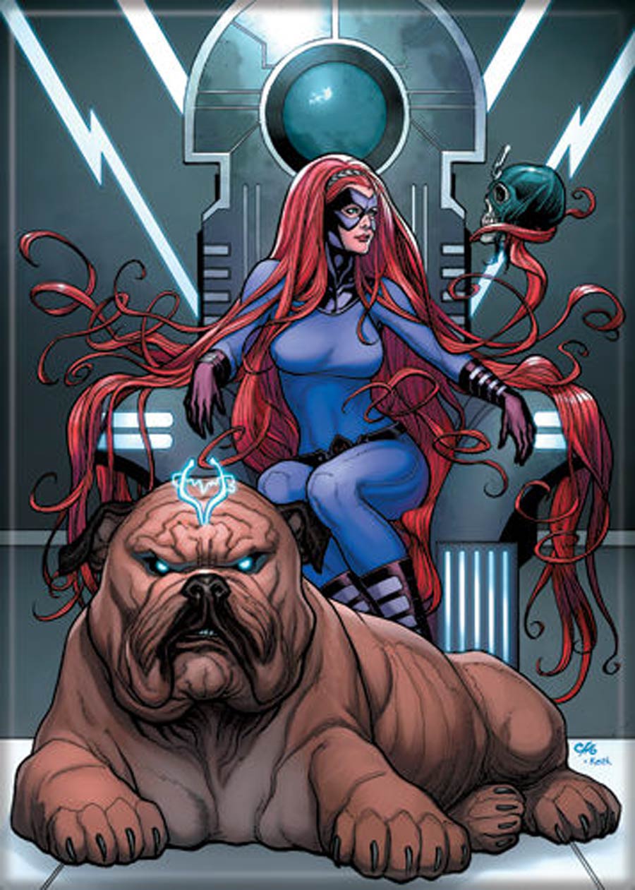 Marvel Comics 2.5x3.5-inch Magnet - Medusa And Lockjaw (72649MV)