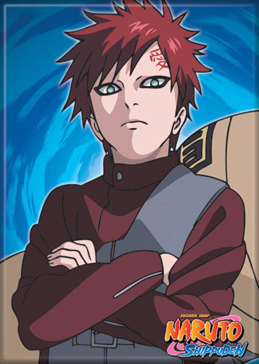 Naruto 2.5x3.5-inch Magnet - Gaara (72169NR)