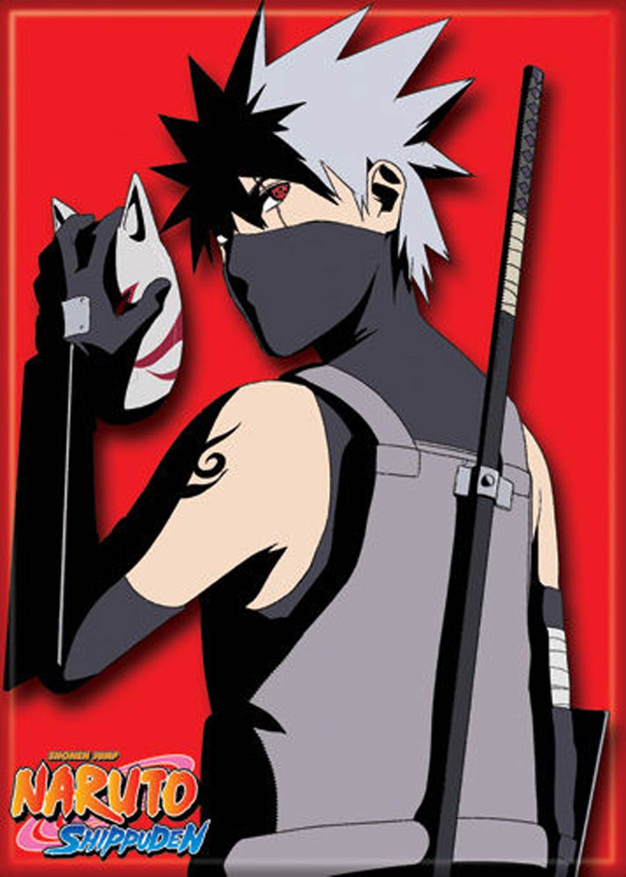 Naruto 2.5x3.5-inch Magnet - Kakashi Red (72160NR)