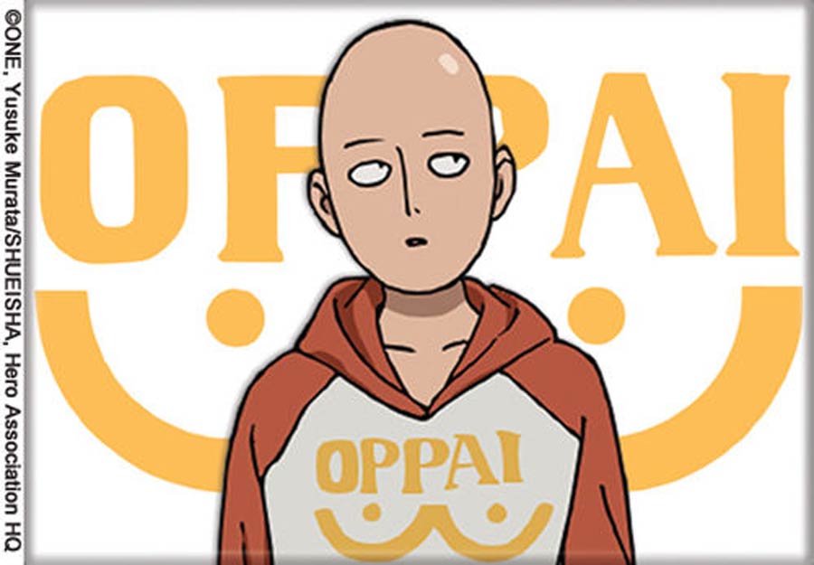 One-Punch Man 2.5x3.5-inch Magnet - Oppai (72197PM)