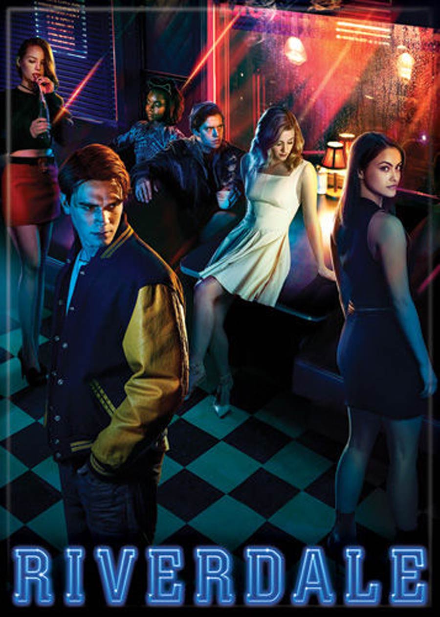 Riverdale 2.5x3.5-inch Magnet - Cast At Pops (72582RD)