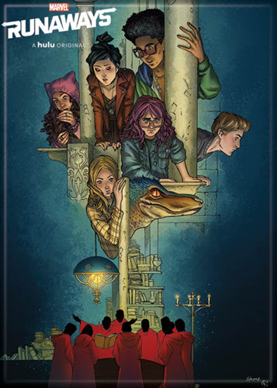 Marvel Comics 2.5x3.5-inch Magnet - Runaways Comic Poster (72725MV)