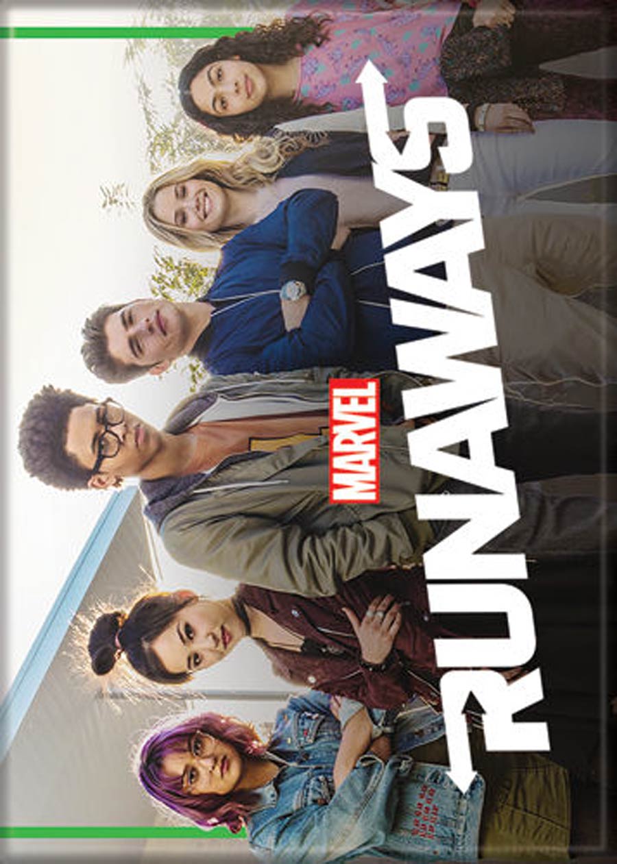 Marvel Comics 2.5x3.5-inch Magnet - Runaways Group On White (72727MV)
