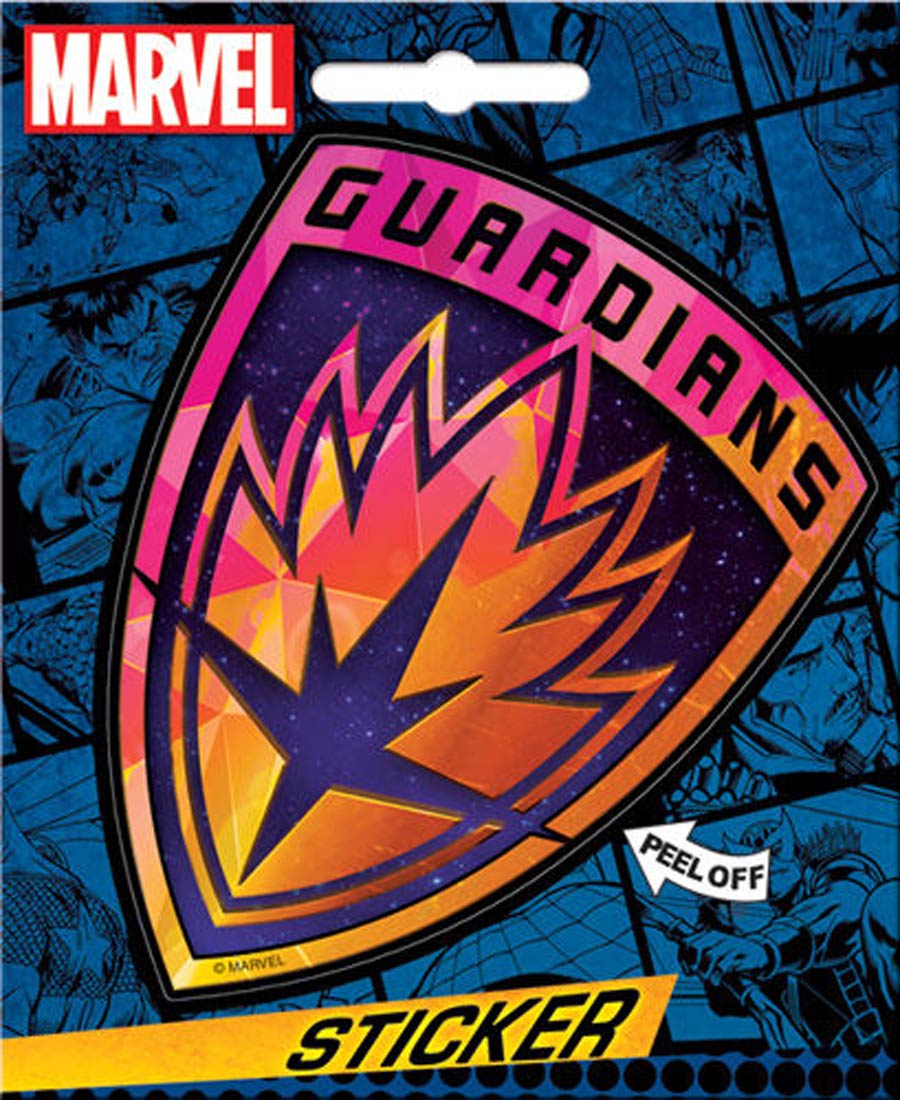 Marvel Comics Sticker - Guardians Of The Galaxy Logo (45298S)