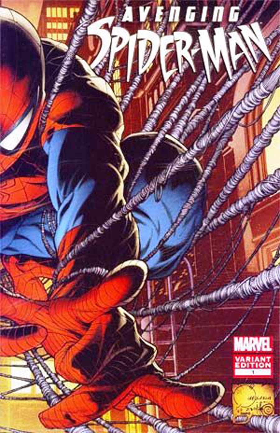 Avenging Spider-Man #1 Cover K Incentive Joe Quesada Variant Cover Without Polybag