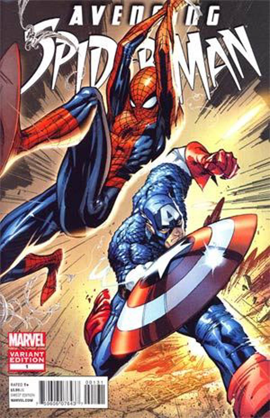 Avenging Spider-Man #1 Cover M Incentive J Scott Campbell Variant Cover Without Polybag