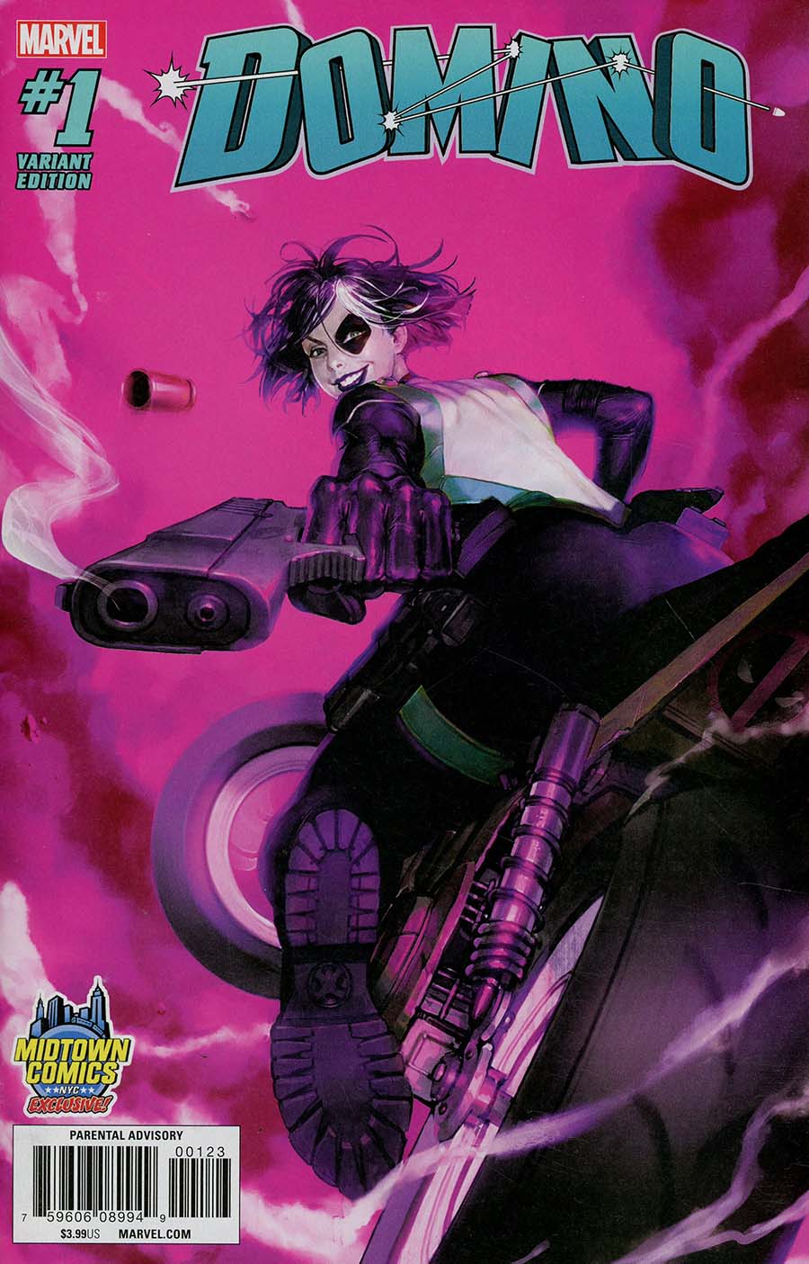 Domino Vol 3 #1  Midtown Exclusive Soo Min Seong (Akcho) Variant Cover