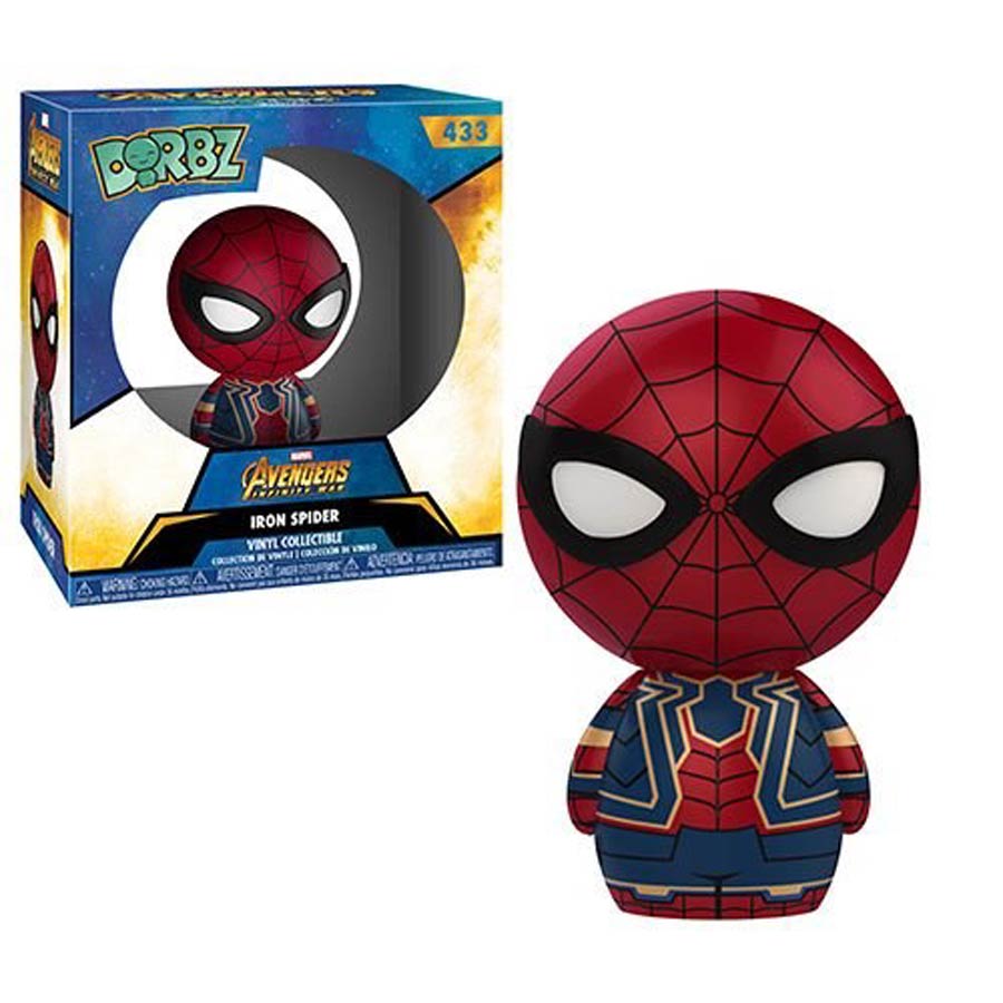 Dorbz Marvel 433 Avengers Infinity War Iron Spider Vinyl Figure