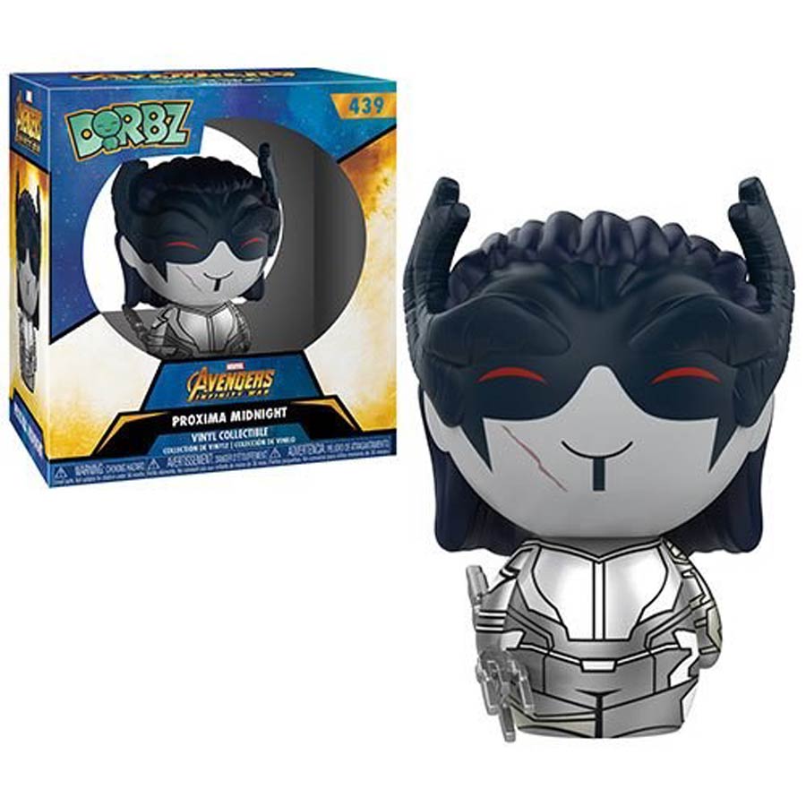 Dorbz Marvel 439 Avengers Infinity War Proxima Midnight Vinyl Figure