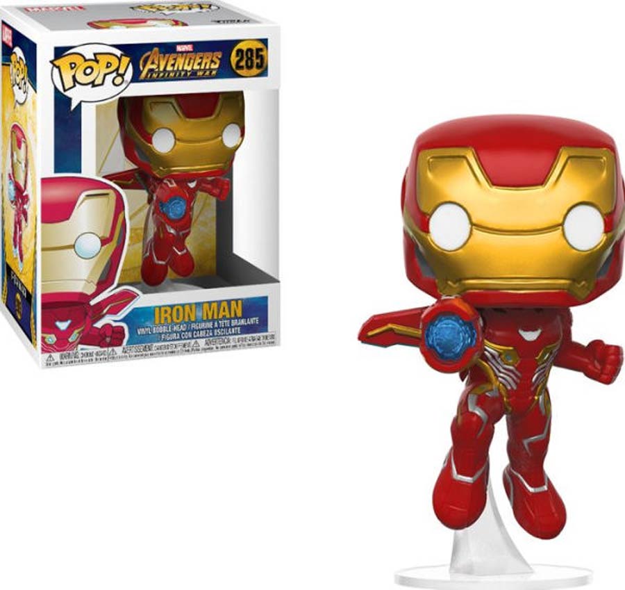 POP Marvel 285 Avengers Infinity War Iron Man Vinyl Bobble Head