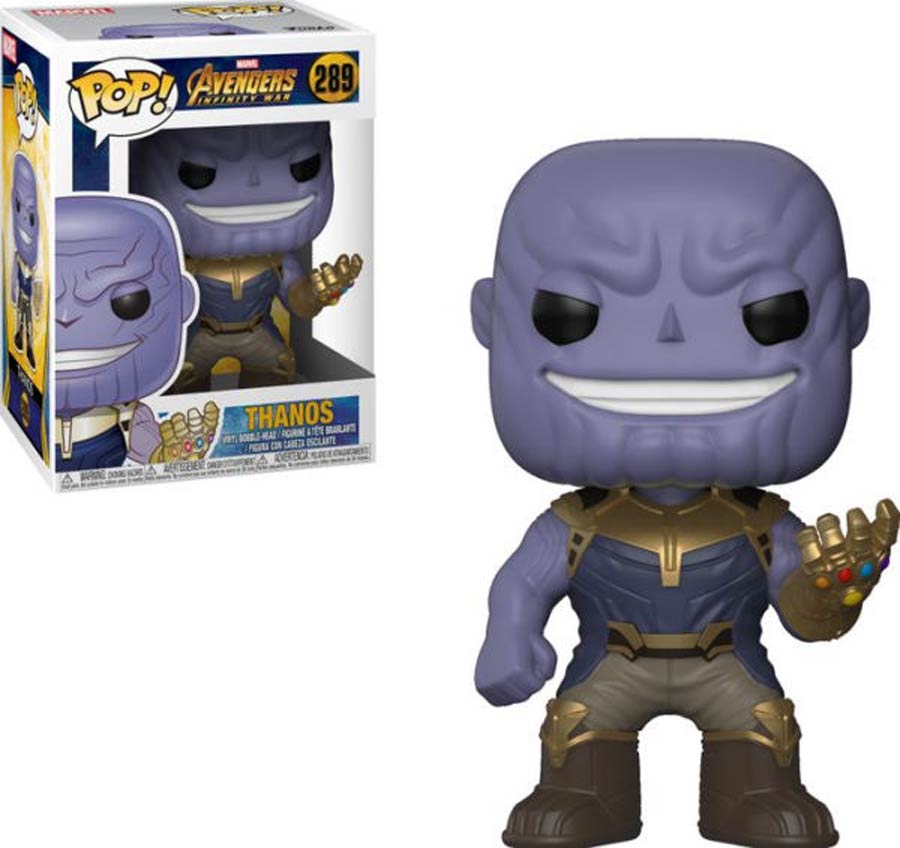 POP Marvel 289 Avengers Infinity War Thanos Vinyl Bobble Head