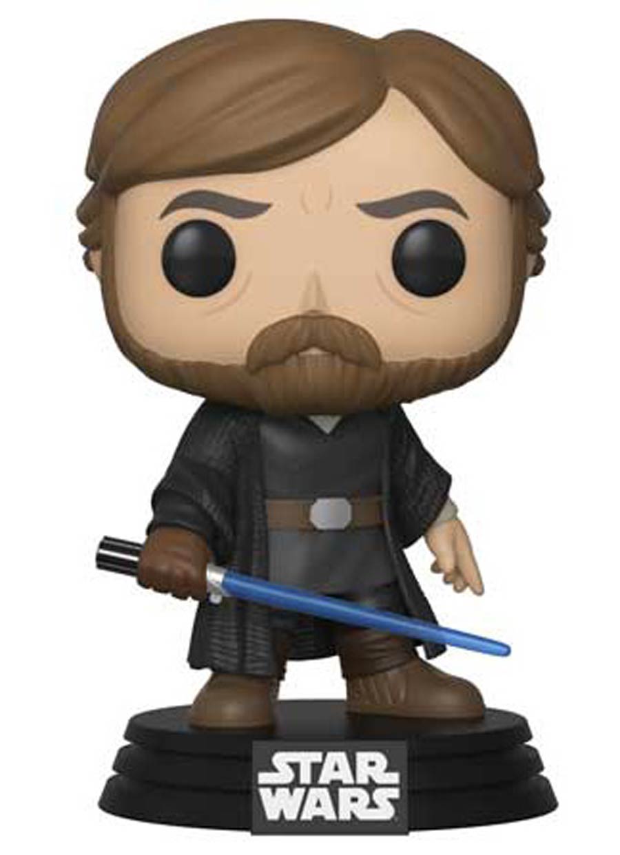 POP Star Wars The Last Jedi Luke Skywalker Final Battle Vinyl Bobble Head