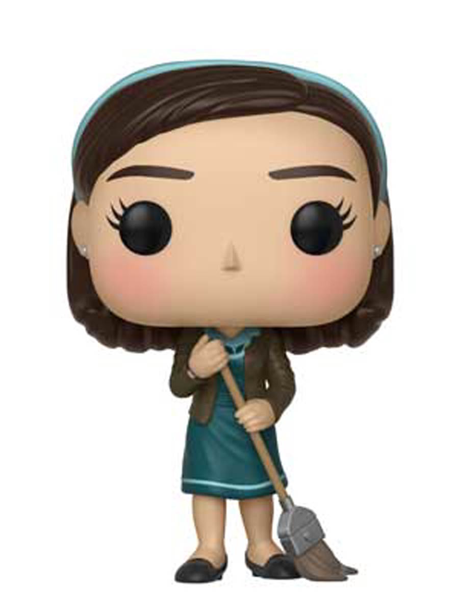 POP Movies Shape Of Water Elisa With Broom Vinyl Figure