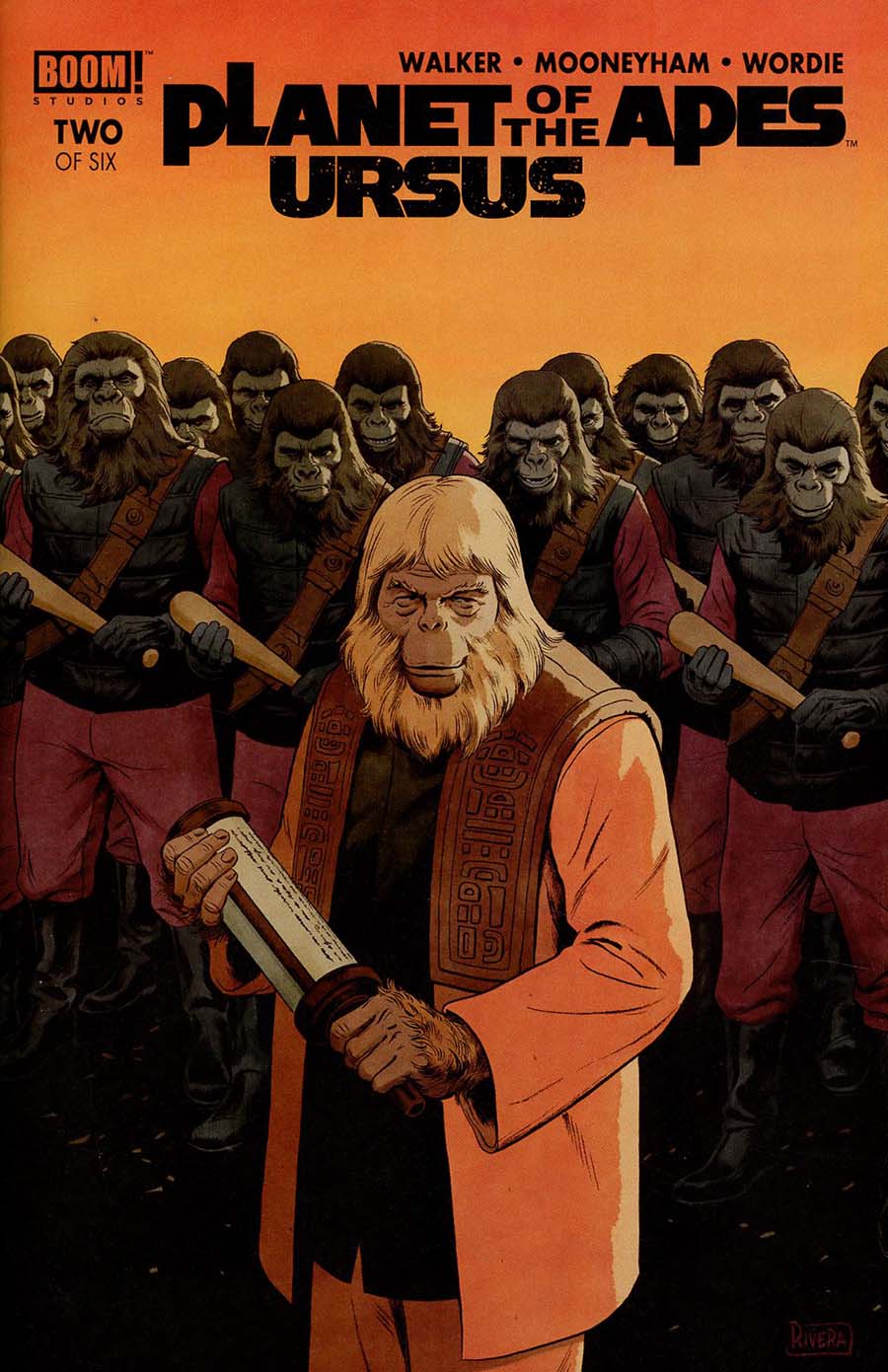 Planet Of The Apes Ursus #2 Cover A Regular Paolo Rivera & Joe Rivera Cover