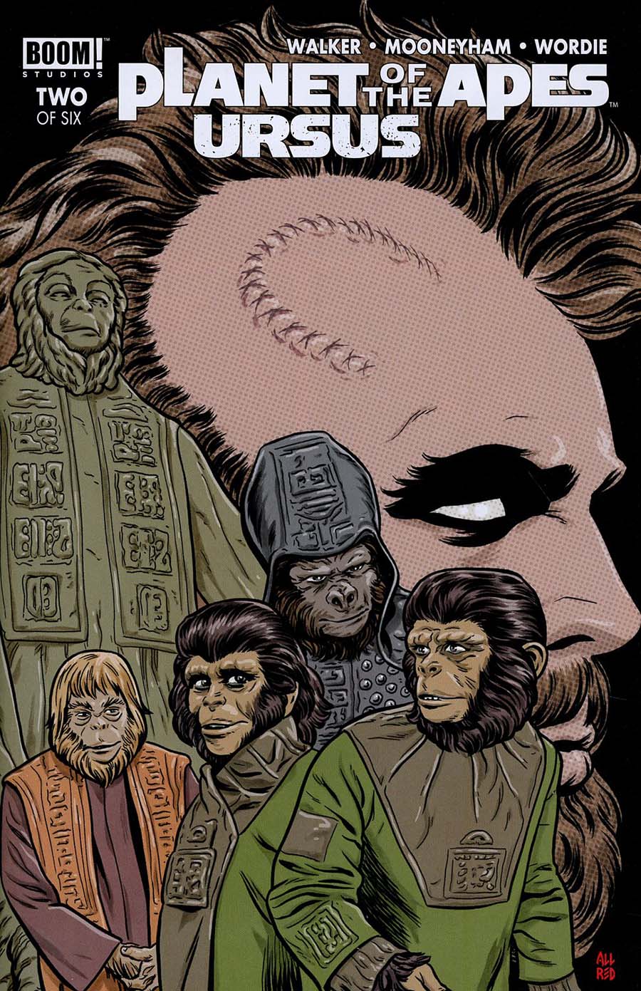Planet Of The Apes Ursus #2 Cover B Regular Michael Allred Cover