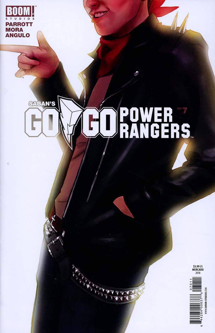 Sabans Go Go Power Rangers #7 Cover B Regular Miguel Mercado Cover