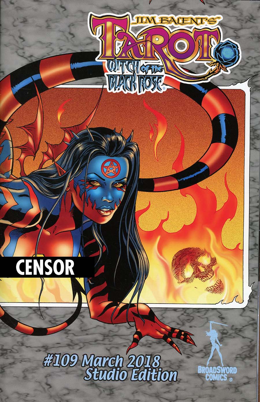 Tarot Witch Of The Black Rose #109 Cover C Incentive 18th Anniversary Variant Cover