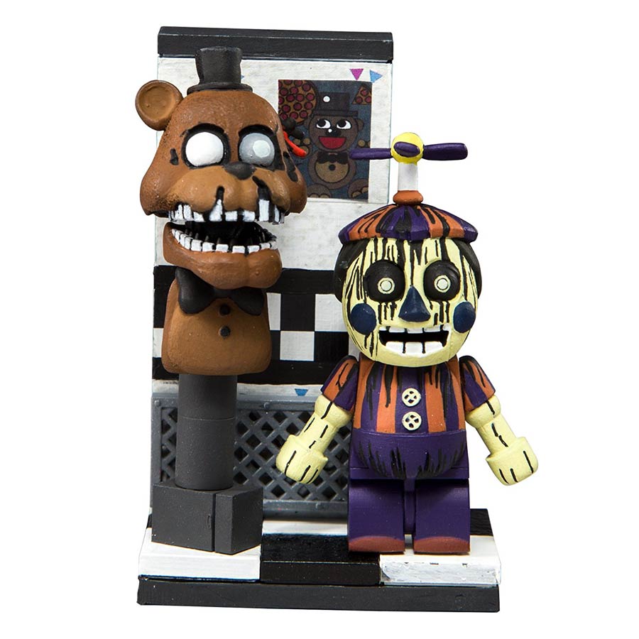 Five Nights At Freddys Micro Construction Set - Office Hallway