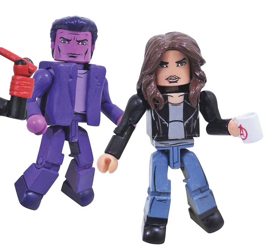Marvel Minimates Series 75 Defenders Jessica Jones & Purple Man 2-Pack