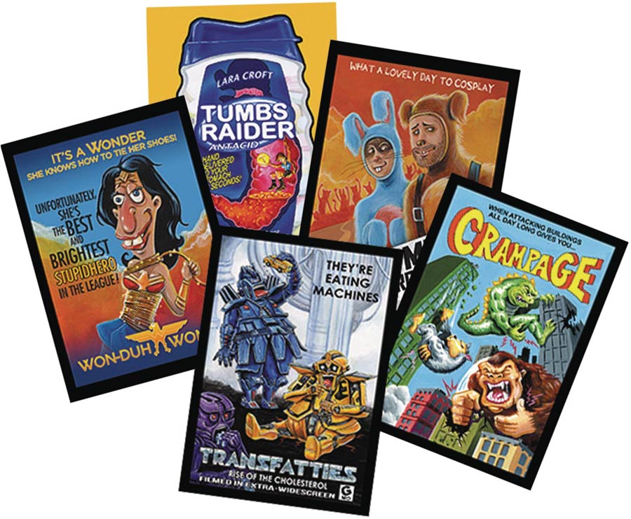 Topps 2018 Wacky Packages Go To The Movies Trading Cards Pack