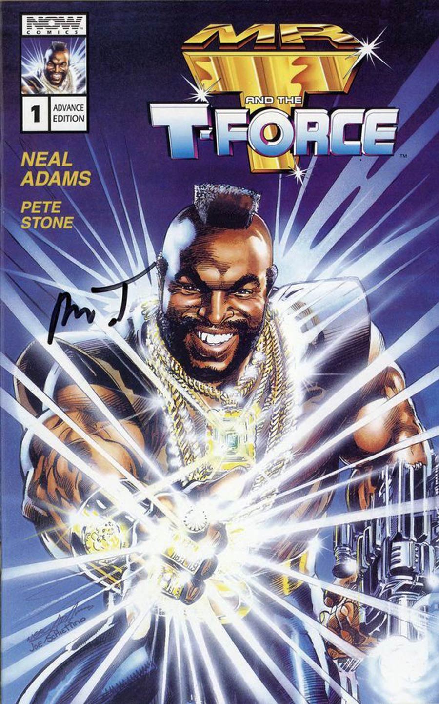 Mr T And The T-Force #1 Cover E Advanced Edition