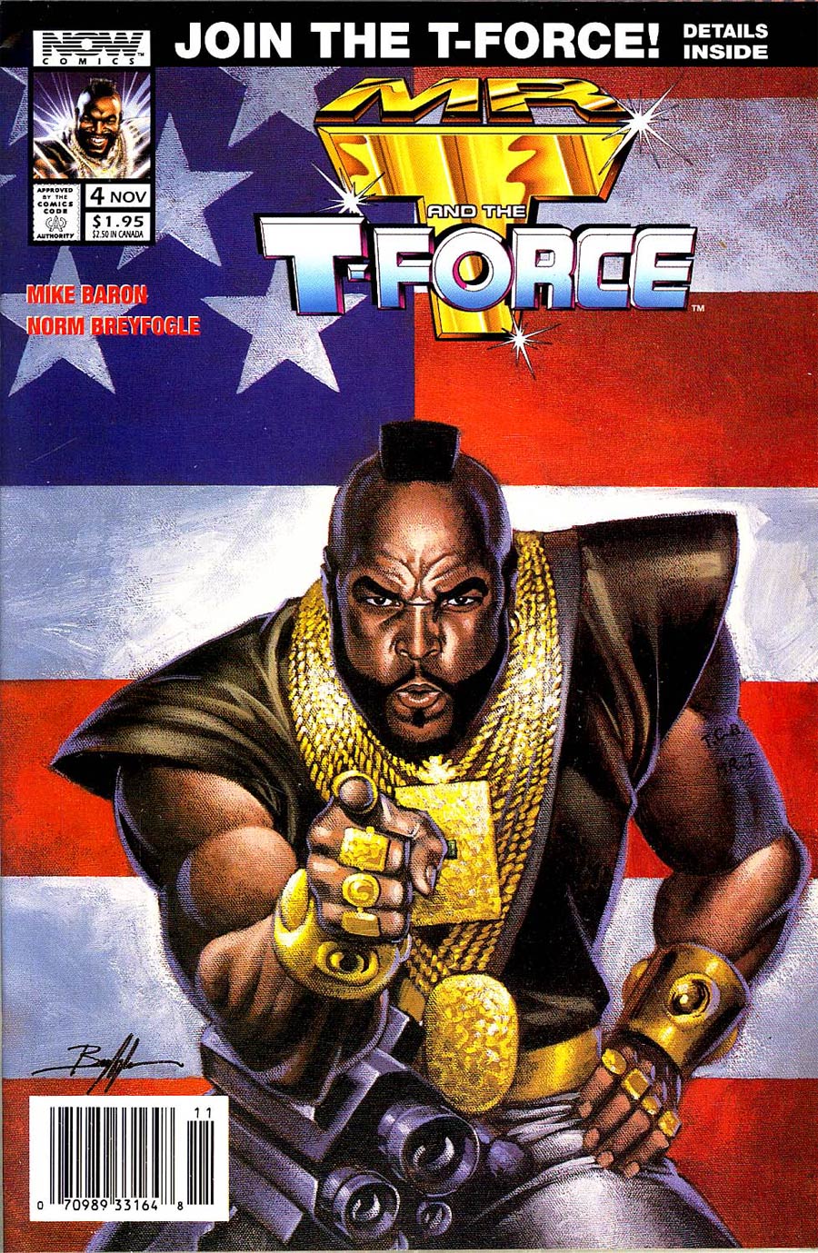 Mr T And The T-Force #4 Cover D Newsstand Edition No Polybag