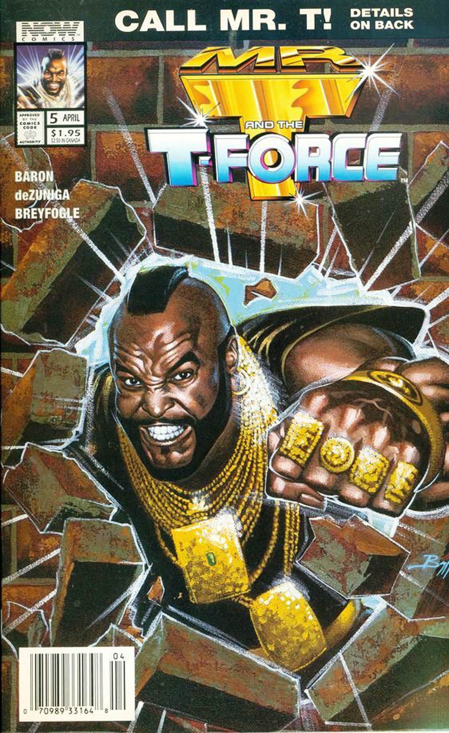 Mr T And The T-Force #5 Cover D Newsstand Edition No Polybag