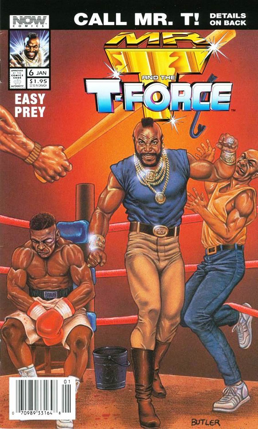 Mr T And The T-Force #6 Cover D Newsstand Edition No Polybag