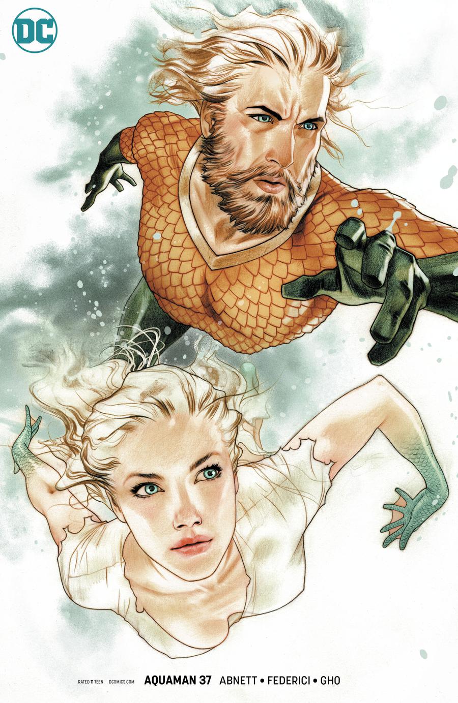 Aquaman Vol 6 #37 Cover B Variant Joshua Middleton Cover