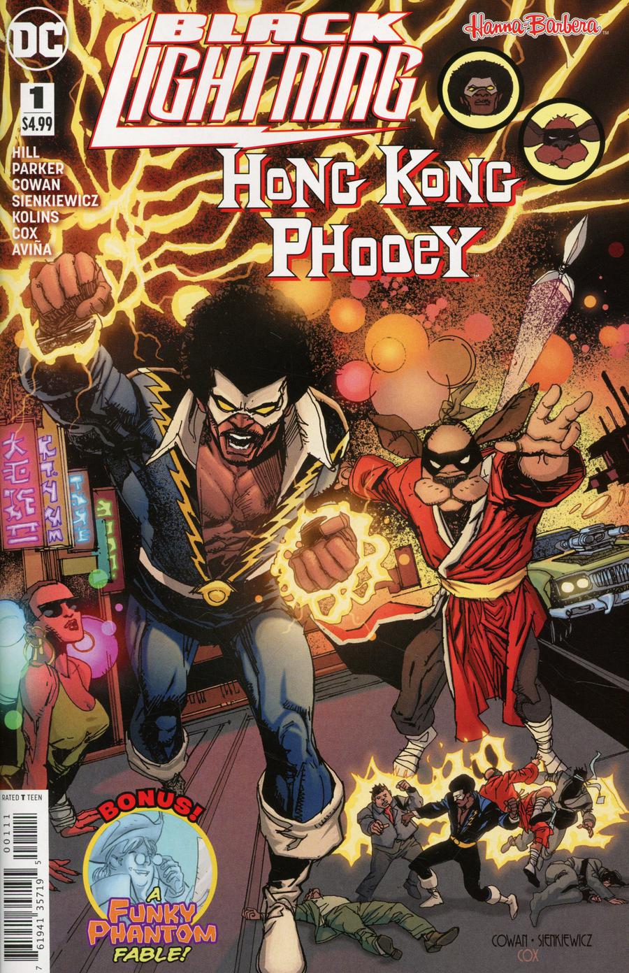 Black Lightning Hong Kong Phooey Special #1 Cover A Regular Denys Cowan & Bill Sienkiewicz Cover