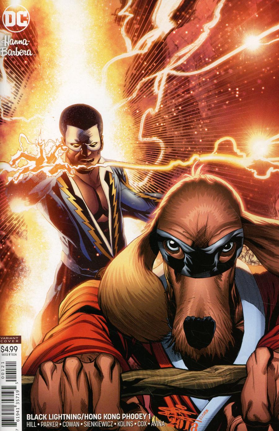 Black Lightning Hong Kong Phooey Special #1 Cover B Variant ChrisCross Cover