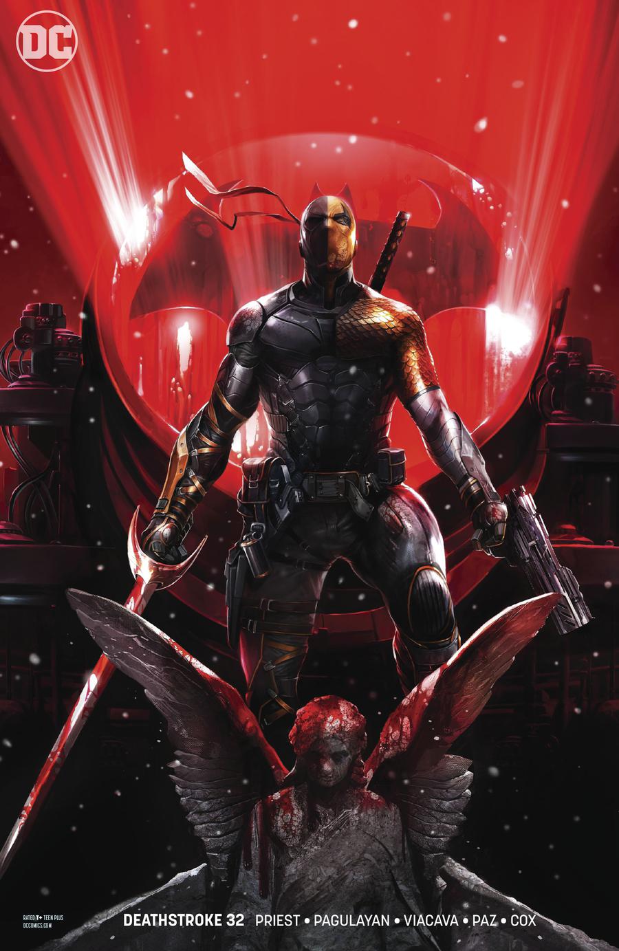 Deathstroke Vol 4 #32 Cover B Variant Francesco Mattina Cover